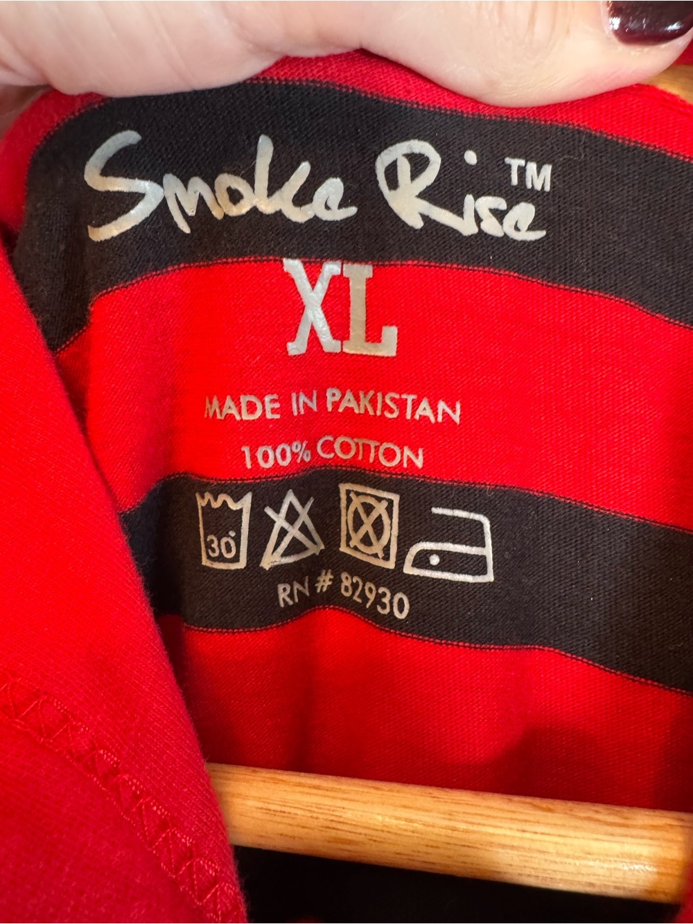 Smoke Rise Sleeveless Skater Hoodie size XL Y2K grunge full zip black red stripe - Picture 3 of 6